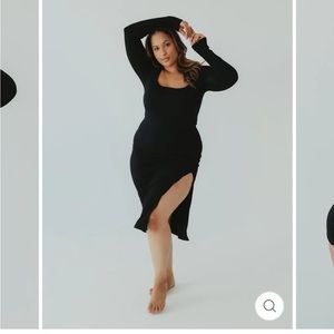 NWOT Klassy Network square neck Brami dress